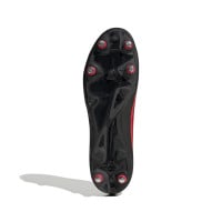 adidas F50 League Iron Stud Football Boots (SG) Black Red Dark Grey