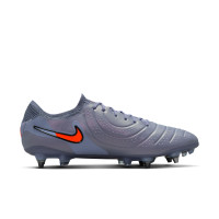Nike Tiempo Legend 10 Elite Iron Nop Football Boots (SG) Pro Player Light Blue Bright Red Black