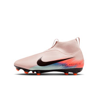 Nike Zoom Mercurial Superfly 10 Academy Grass/Artificial Grass Football Boots (MG) Kids Pink Blue Turquoise