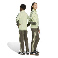 adidas Real Madrid Full-Zip Tracksuit 2025-2026 Kids Light Green Grey