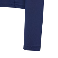 adidas Techfit Ondershirt Lange Mouwen Donkerblauw Wit