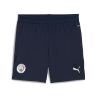 PUMA Manchester City Training Set 2025-2026 Kids Light Green Dark Blue