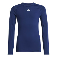 adidas TECHFIT Ondershirt Kids Donkerblauw