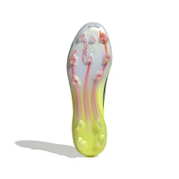 adidas F50 Elite Gras Football Boots (FG) Neon Yellow Black Red