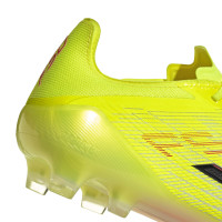 adidas F50 Elite Gras Football Boots (FG) Neon Yellow Black Red