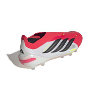 adidas Predator Elite Veterloze Kunstgras Voetbalschoenen (AG) Rood Wit Zwart