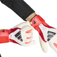 adidas Predator Pro Hys Keepershandschoenen Wit Rood Zwart