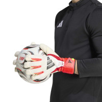 adidas Predator Pro Hys Keepershandschoenen Wit Rood Zwart