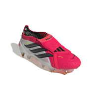 adidas Predator Elite FT Iron Stud Football Boots (SG) Red White Black