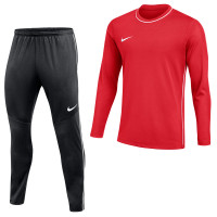 Nike Dri-FIT Park 26 Tracksuit Kids Red Black
