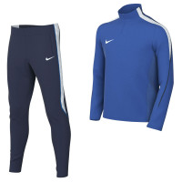 Nike Dri-FIT Strike 26 Trainingspak 1/4-Zip Kids Blauw Donkerblauw