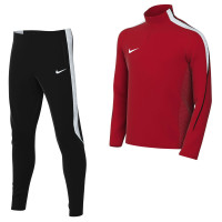 Nike Dri-FIT Strike 26 Trainingspak 1/4-Zip Kids Rood Zwart