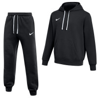 Nike Park 26 Fleece Pullover Hoodie Joggingpak Zwart Wit
