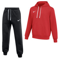Nike Park 26 Fleece Pullover Hoodie Joggingpak Rood Zwart
