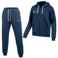 Nike Park 26 Fleece Vest Women's Jogging Suit Dark Blue White
