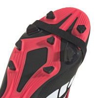 adidas Predator Club FT Grass/Artificial Grass Football Boots (MG) Kids Black White Red