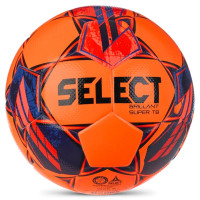 Select Brillant Super TB v23 Voetbal Maat 5 Oranje Zwart Blauw