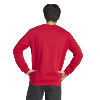 adidas Entrada 26 Sweater Rood Wit