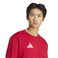 adidas Entrada 26 Sweater Rood Wit