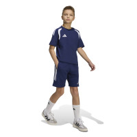 adidas Tiro 26 League Casual T-Shirt Kids Donkerblauw Wit