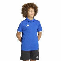 adidas Entrada 26 Polo Kids Blauw Wit