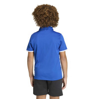 adidas Entrada 26 Polo Kids Blauw Wit