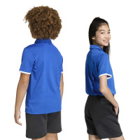 adidas Entrada 26 Polo Kids Blauw Wit
