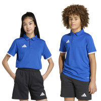 adidas Entrada 26 Polo Kids Blauw Wit