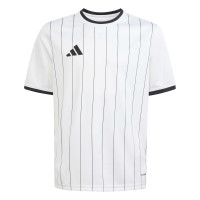 adidas Entrada 26 GFX Kids Football Shirt White Black