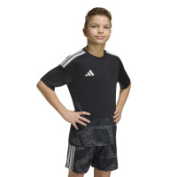 adidas Tiro 26 Competition Short Sleeve Goalkeeper Kit Kids Black