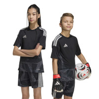 adidas Tiro 26 Competition Short Sleeve Goalkeeper Kit Kids Black