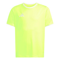 adidas Entrada 26 Kids Football Shirt Bright Yellow White