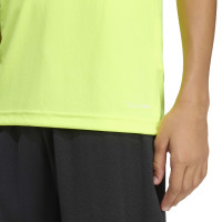 adidas Entrada 26 Kids Football Shirt Bright Yellow White