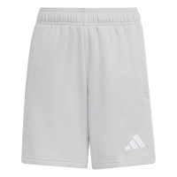 adidas Entrada 26 Sweat Training Short Kids Grey White