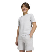 adidas Entrada 26 Sweat Training Short Kids Grey White