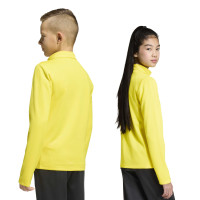 adidas Entrada 26 Trainingspak 1/4-Zip Kids Geel Zwart