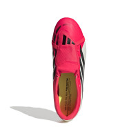 adidas Predator Club FT Gras / Kunstgras Voetbalschoenen (MG) Rood Wit Zwart