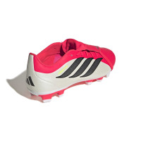 adidas Predator Club FT Gras / Kunstgras Voetbalschoenen (MG) Rood Wit Zwart