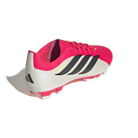 adidas Predator Club Gras / Kunstgras Voetbalschoenen (MG) Rood Wit Zwart