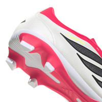 adidas Predator Club Gras / Kunstgras Voetbalschoenen (MG) Rood Wit Zwart