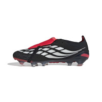 adidas Predator Elite FT Gras (FG) Football Boots Black White Red