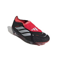 adidas Predator Elite FT Gras (FG) Football Boots Black White Red