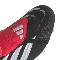 adidas Predator Elite FT Gras (FG) Football Boots Black White Red
