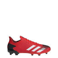adidas PREDATOR 20.2 Gras Voetbalschoenen (FG) Rood Wit Zwart