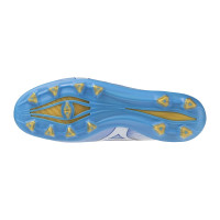 Mizuno Alpha III Elite Gras Voetbalschoenen (FG) Blauw Wit Goud