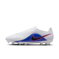Nike Tiempo Maestro Academy Gras / Kunstgras Voetbalschoenen (MG) Wit Blauw Felroze