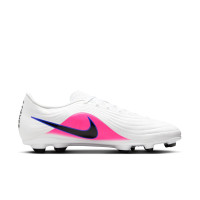 Nike Tiempo Maestro Club Gras / Kunstgras Voetbalschoenen (MG) Wit Blauw Felroze