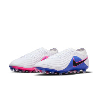 Nike Tiempo Maestro Elite Kunstgras Voetbalschoenen (AG) Wit Blauw Felroze