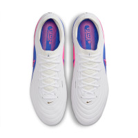Nike Tiempo Maestro Elite Kunstgras Voetbalschoenen (AG) Wit Blauw Felroze