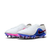 Nike Tiempo Maestro Elite IJzeren-Nop Voetbalschoenen (SG) Wit Blauw Felroze